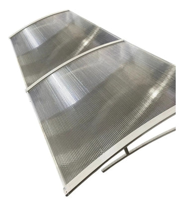 Toldo Policarbonato 200X70CM Branco e Translucido