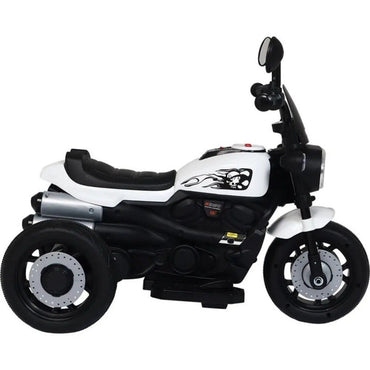 Moto Elétrica Infantil Freeway King 3 Rodas 6V Branca Bel