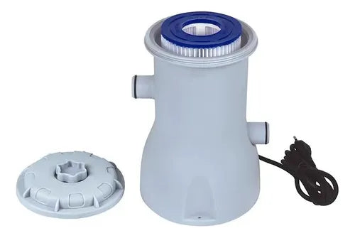 Bomba Filtro Purificador De Piscina 2.200l/h Com Refil - Mor
