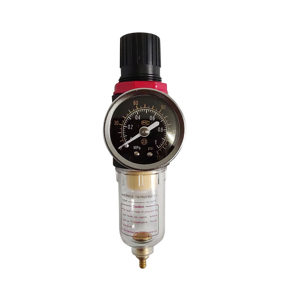 Filtro e Regulador de Pressão E1/4NPT - 1234 - Vilubri