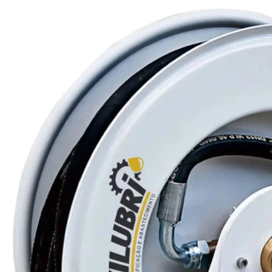 Carretel 1/4" Para Graxa - Mangueira 15Metros 344Bar Vilubri