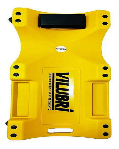 Carro Esteira Para Mecânico com Encosto 2003 Amarelo Vilubri