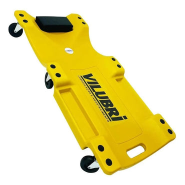 Carro Esteira Para Mecânico com Encosto 2003 Amarelo Vilubri