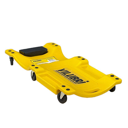 Carro Esteira Para Mecânico com Encosto 2003 Amarelo Vilubri