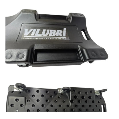 Carro Esteira Para Mecânico com Encosto 1999 - Preto Vilubri