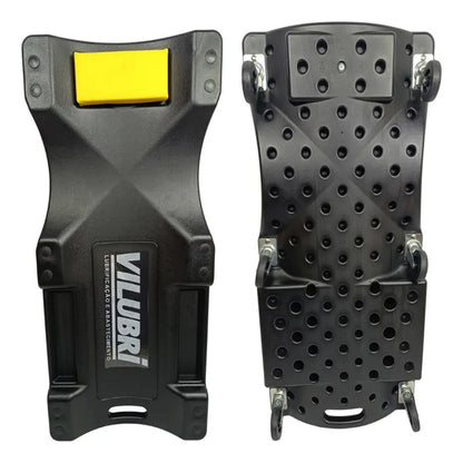 Carro Esteira Para Mecânico com Encosto 1999 - Preto Vilubri