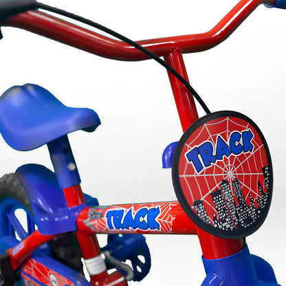 TRACK BIKE ARO 12 AZUL  ARCO IRIS AZUL COM VERMELHO