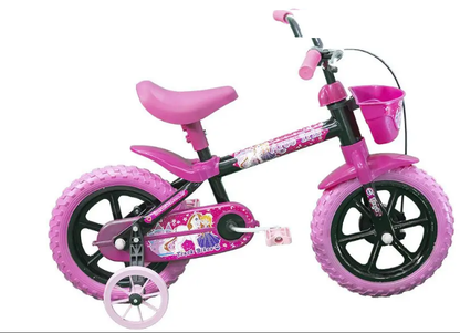 Bicicleta TK3 Aro 12 Arco Iris Lilas