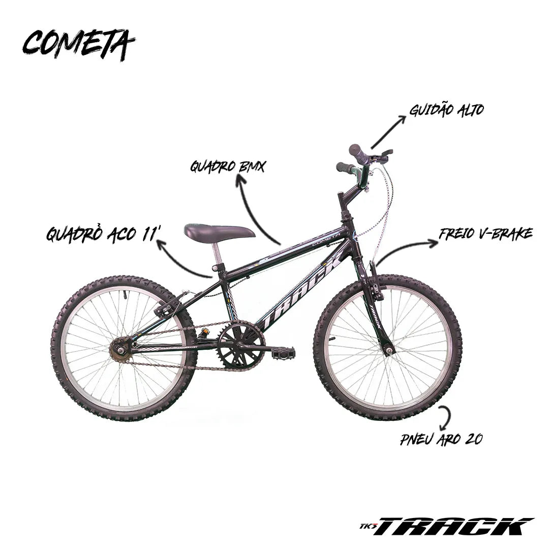 Bicicleta TK3 Track Cometa Juvenil Aro 20