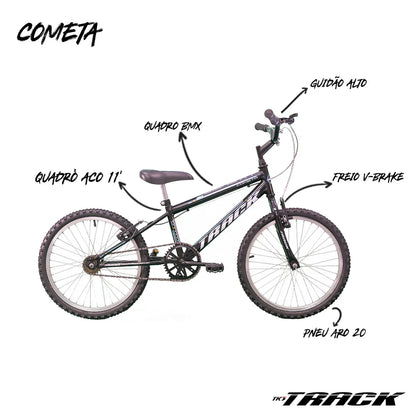 Bicicleta TK3 Track Cometa Juvenil Aro 20