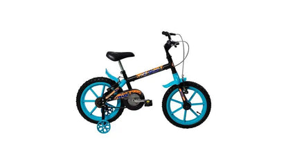 BIC TK3 TRACK ARO 16 INF PRETA/AZUL DINO PZ