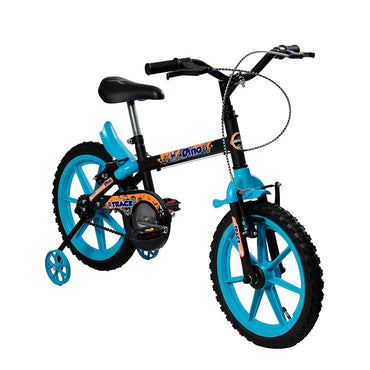 BIC TK3 TRACK ARO 16 INF PRETA/AZUL DINO PZ