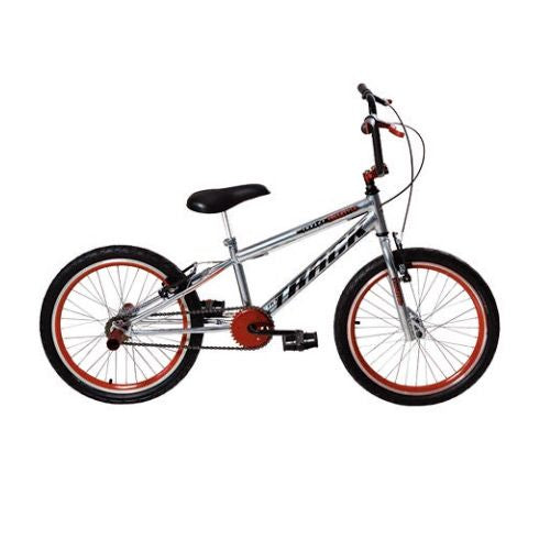 Bike BMX Aro 20 Track Impact Cromado/Vermelho - Track Bikes