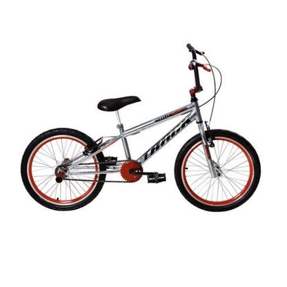 Bike BMX Aro 20 Track Impact Cromado/Vermelho - Track Bikes