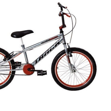 Bike BMX Aro 20 Track Impact Cromado/Vermelho - Track Bikes