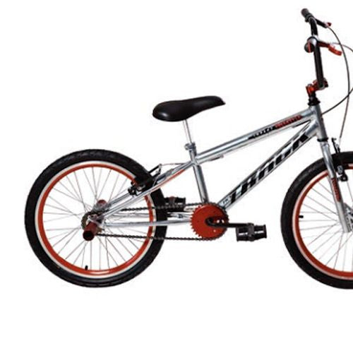 Bike BMX Aro 20 Track Impact Cromado/Vermelho - Track Bikes