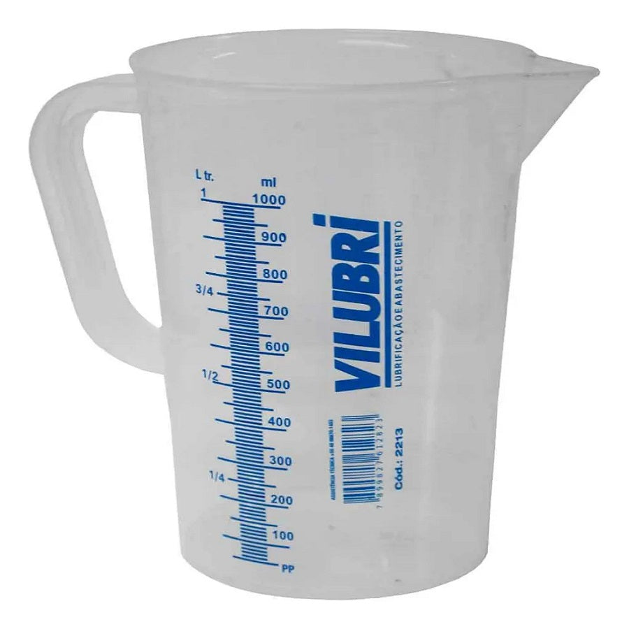 Jarra em Polietileno 1 Litro - Escala 100ML - 2213 Vilubri