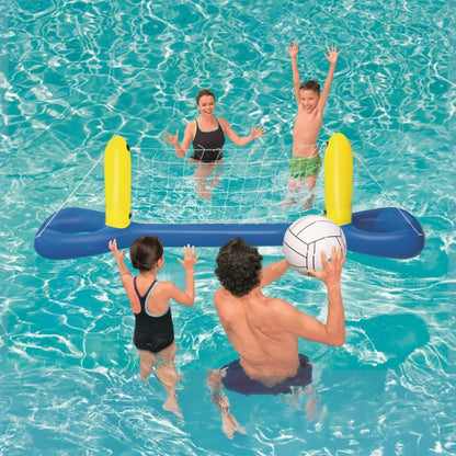 Play Center Voleibol Inflável Rede 2,52 m x 64 cm + Bola Bel