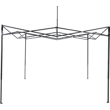 Tenda Gazebo Dobrável Pagoda 3m x 3m Oxford Preta Bel