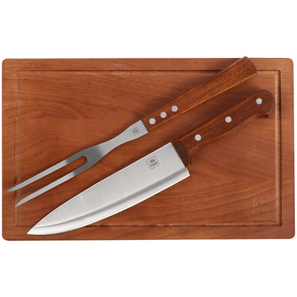 Kit Churrasco Tabua Garfo e Faca 258500 Bel