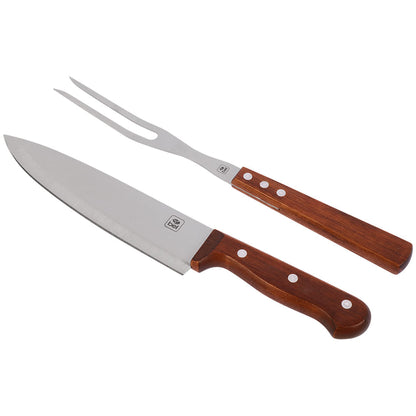 Kit Churrasco Tabua Garfo e Faca 258500 Bel