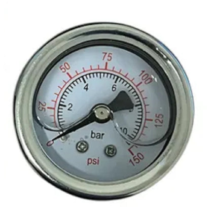 Manômetro 40MM Horizontal Glicerina - 1854 Vilubri