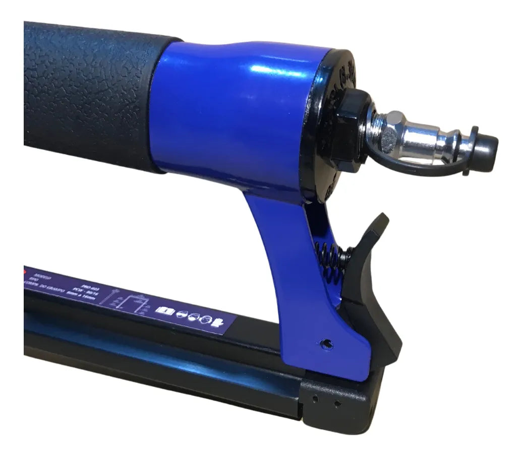 Grampeador Pneumático Pdr Pro-603 - 6 A 16mm 100 Grampos