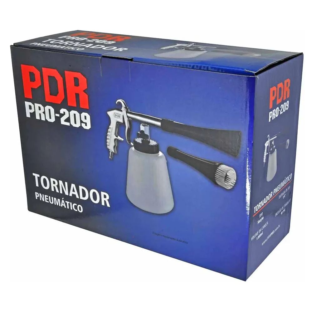 PISTOLA TORNADOR PDR SUCCAO 1000ML PRO209 PDR