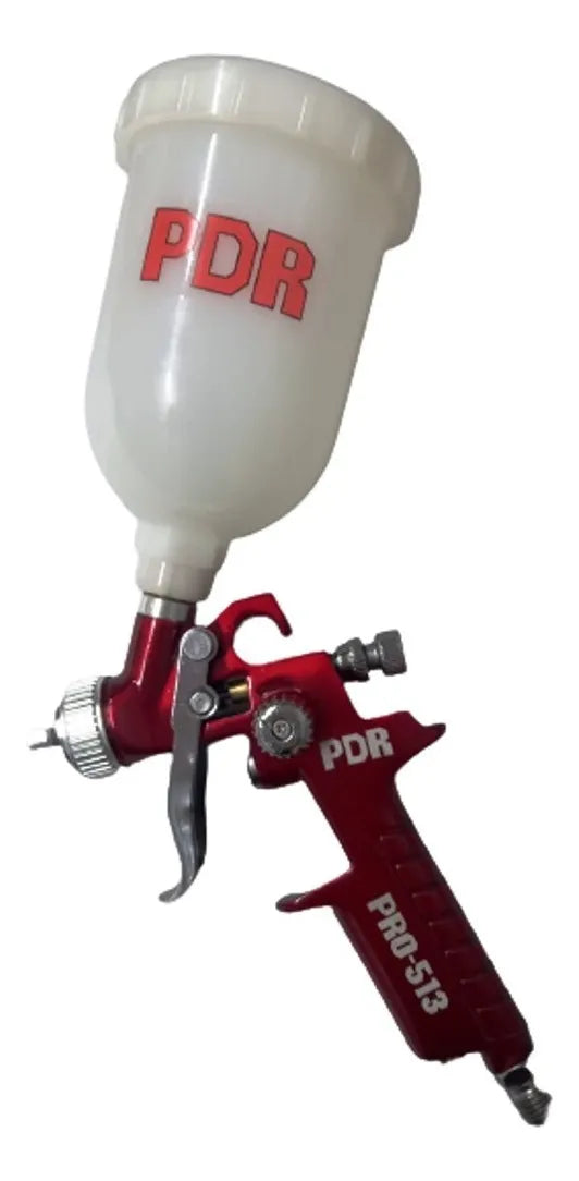 MINI PISTOLA PINTURA AR DIRETO BICO 0,8MM 250ML PRO513 PDR