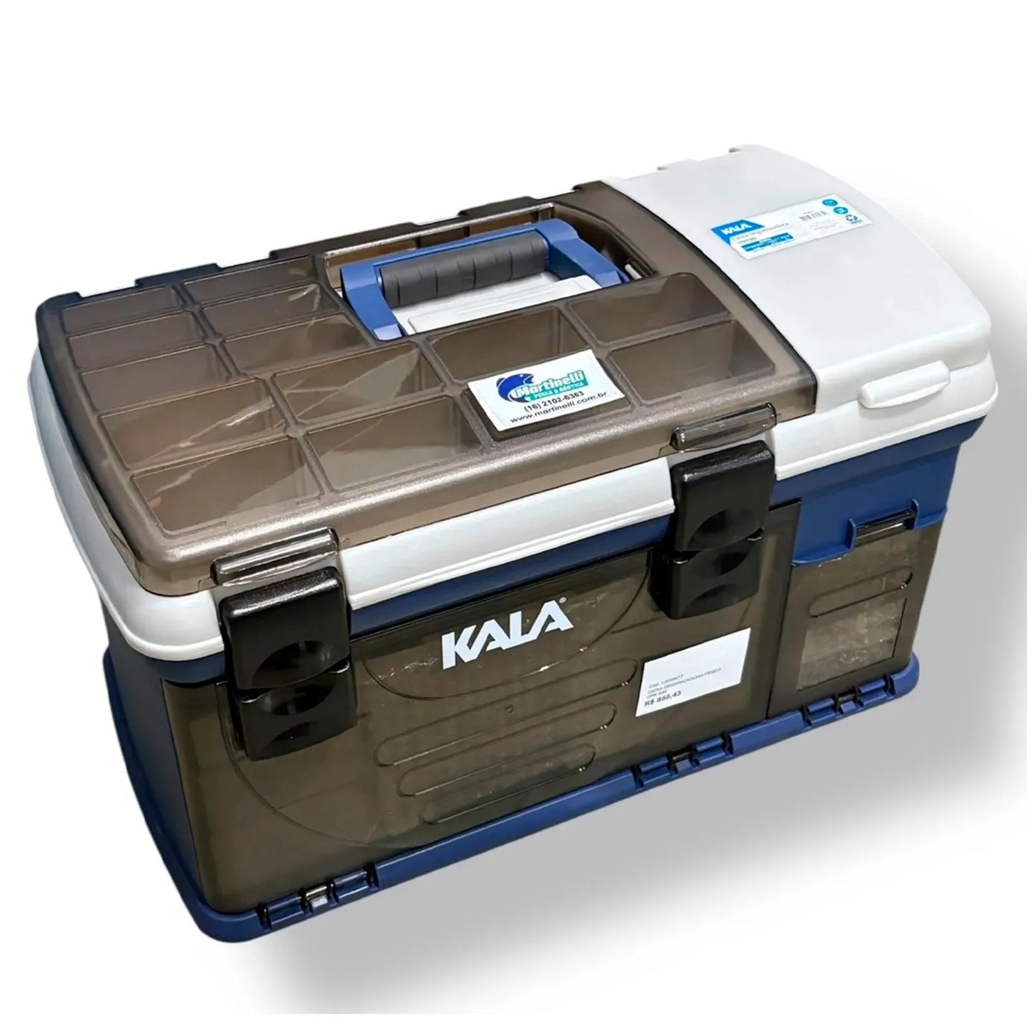 Caixa Organizadora Para Pesca KALA CPK-530 Estojo Plástico