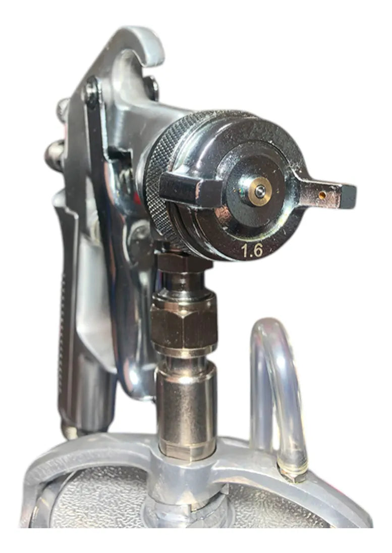 PISTOLA PINTURA SUCCAO BICO 1,6MM INOX PRO510I16 PDR