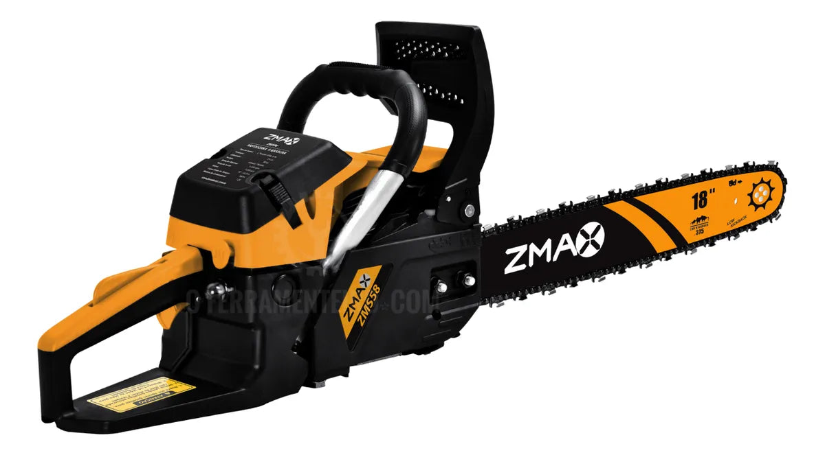 MOTOSSERRA GASOLINA 58CC, 3,4CV PARTIDA MANUAL 18 ZMS58 ZMAX