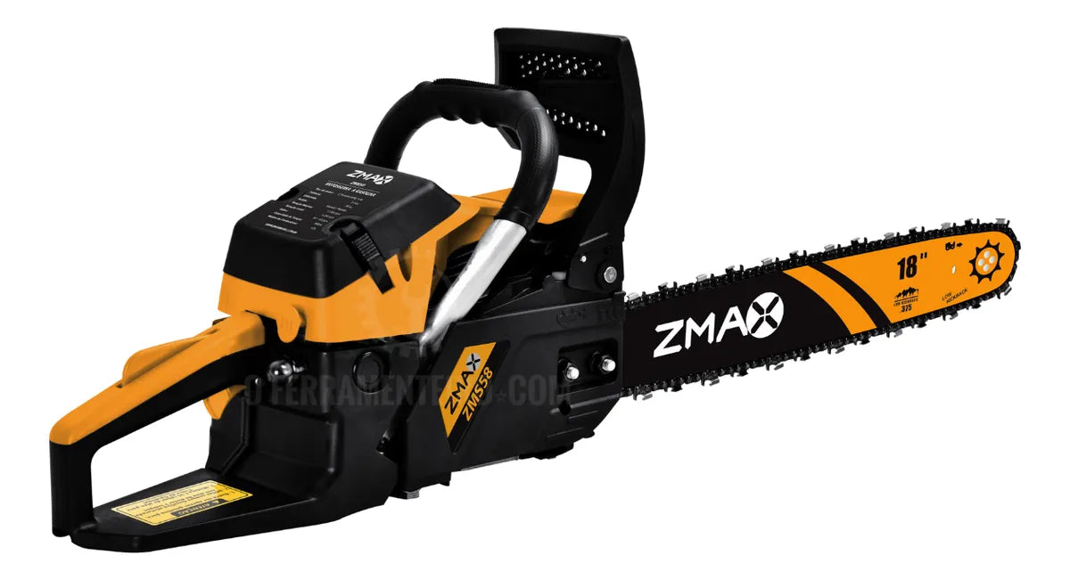 MOTOSSERRA GASOLINA 58CC, 3,4CV PARTIDA MANUAL 18 ZMS58 ZMAX
