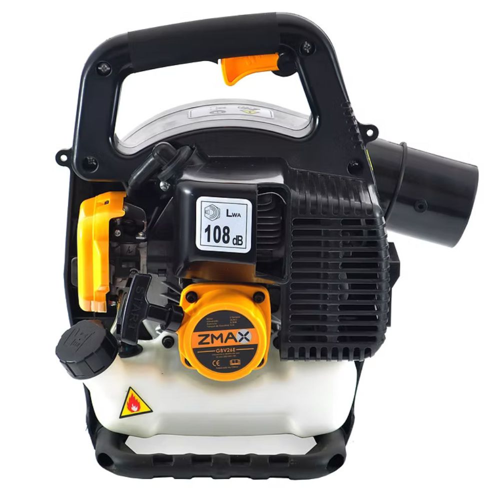 Soprador Aspirador Triturador de Folhas a Gasolina GBV26E 25,4cc 2 T Zmax