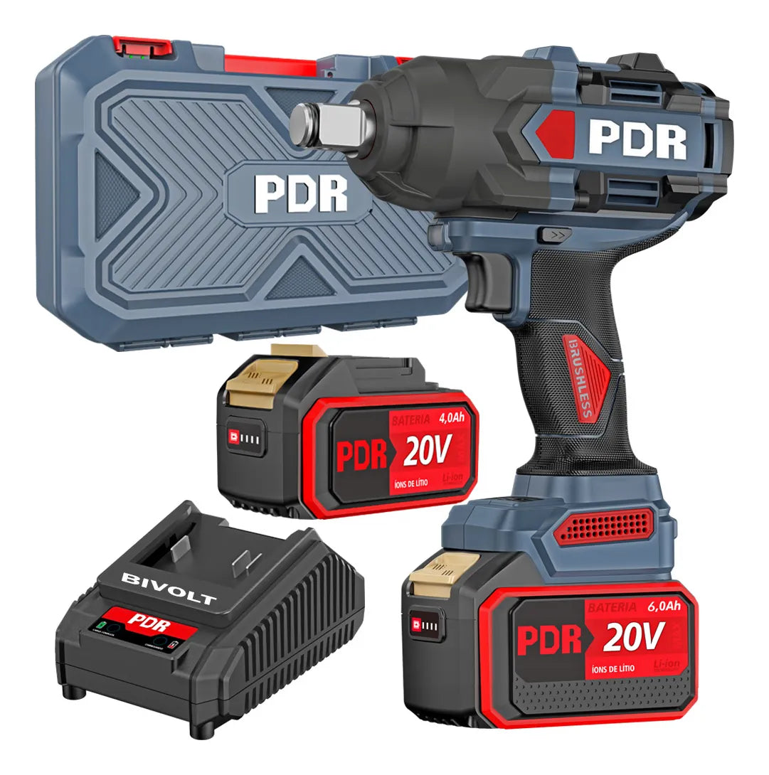 Chave De Impacto A Bateria 3/4 20V PDR - PROB1080