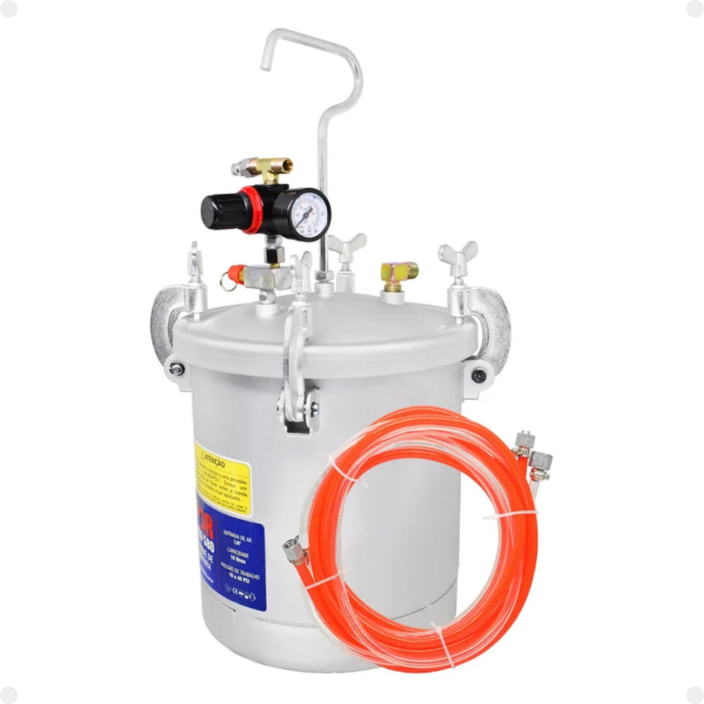 Tanque de Pressão de Pintura PDR PRO-580 10 Litros