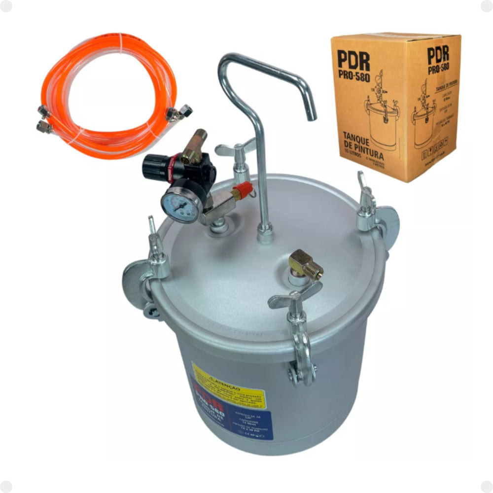Tanque de Pressão de Pintura PDR PRO-580 10 Litros