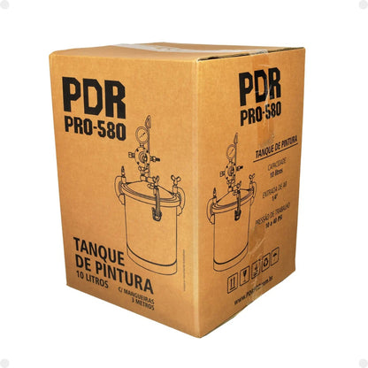 Tanque de Pressão de Pintura PDR PRO-580 10 Litros