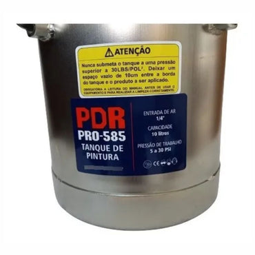 Tanque De Pressão 10 Litros Para Pintura Pro-585 Pdr