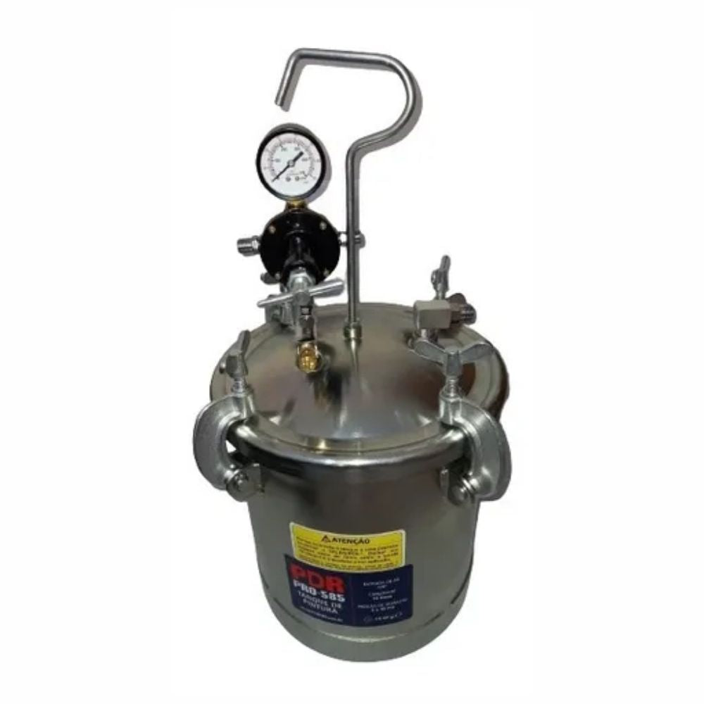 Tanque De Pressão 10 Litros Para Pintura Pro-585 Pdr