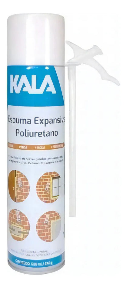 ESPUMA POLIURETANO 500ML/340G.  512630 KALA