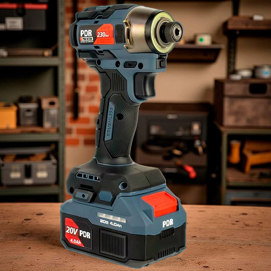 Parafusadeira Impacto Bateria PRO-B230i 1/4" Sextavado PDR