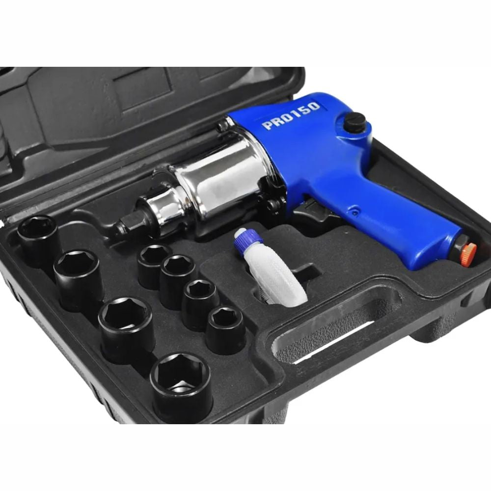 Chave De Impacto Pneumática 1/2 68kg Pro-150k C/ Kit - Pdr