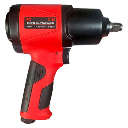 Chave De Impacto Pneumática 1/2" Profissional 88kg R2