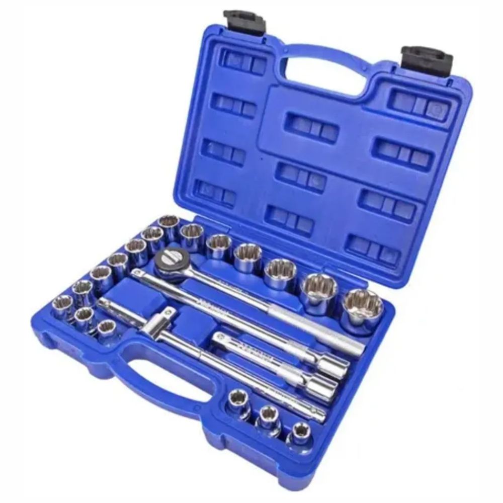 Jogo de Soquetes Catraca 1/2" 22 Pçs 8 a 32 mm PRO1222KV PDR