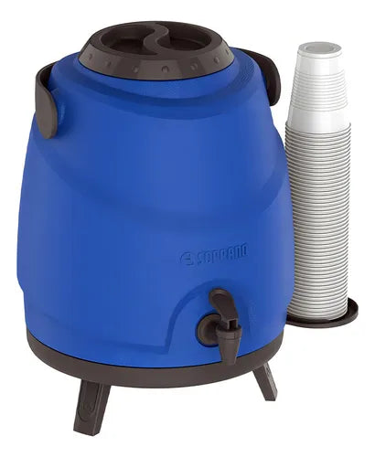 Garrafão de Água - Botijão Aspen 9Litros Azul - Soprano