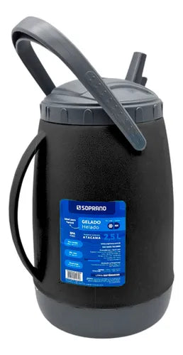 RECIPIENTE ISOTERMICO ATACAMA 2,5L PT  SOPRANO 09200.0224.03