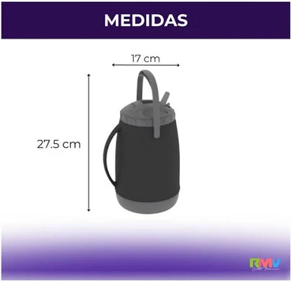 RECIPIENTE ISOTERMICO ATACAMA 2,5L PT  SOPRANO 09200.0224.03