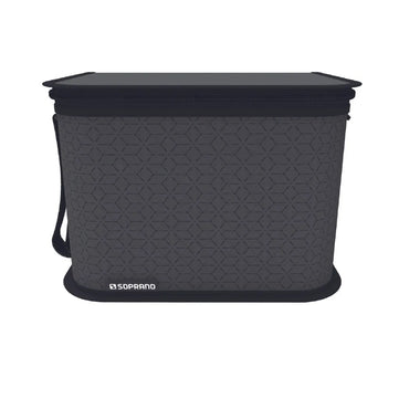Bolsa Termica Urbana 9,5l Preta/Cinza Soprano