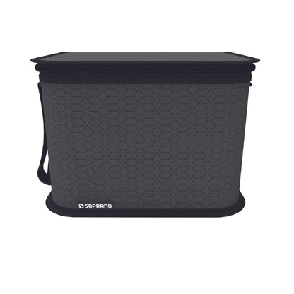 Bolsa Termica Urbana 9,5l Preta/Cinza Soprano